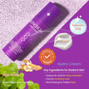 Hydro Cream – Lightweight Ultra-Hydrating Face Moisturizer for Glowing Skin | 50ml (1.69 fl oz) with Hyaluronic Acid & Cica | Korean Skin Care Infinity Warehouse