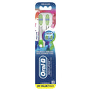 Oral-B Indicator Contour Clean Manual Medium Toothbrush, 2 Count Oral-B