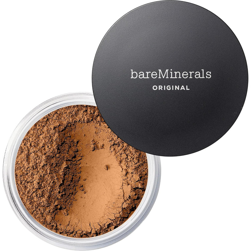 bareMinerals Original Loose Powder Foundation SPF 15, Lightweight Mineral Loose Powder Foundation Makeup, Buildable Coverage, Talc Free, Vegan Infinity Warehouse