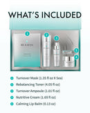 REJURAN® Total Aesthetic Skincare Set, c-PDRN® - Salmon DNA Rejuvenating Daily Skincare Kit for Anti-Aging, Firming & Deep Hydration. Gift Set for Radiant, Youthful Glass Skin. Korean Skincare. Infinity Warehouse