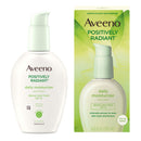 Aveeno Positively Radiant Daily Facial Moisturizer with Broad Spectrum SPF 15 Sunscreen & Total Soy Complex for Even Tone & Texture, Hypoallergenic, Oil-Free & Non-Comedogenic, 4 fl. oz Aveeno