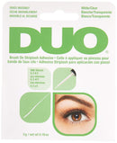 Duo Brush-On Striplash Adhesive White/Clear 0.18 Ounce (5.3ml) (2 Pack) Duo