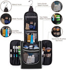 Hanging Travel Toiletry Bag Kit Cosmetic Makeup Organizer for Women and Girls (Black) Narwey Store