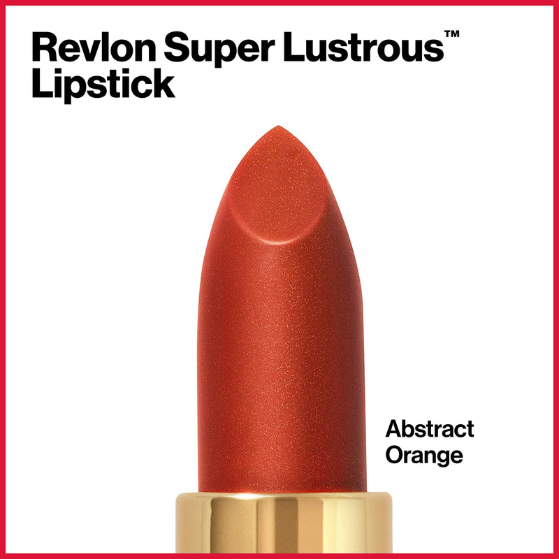 Revlon Super Lustrous Lipstick, Abstract Orange REVLON