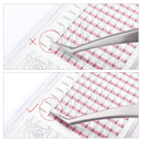 BEYELIAN Volume Fans Invisible Base Eyelash Extensions 0.07mm D Curl 4D Premade Fan Lashes Soft Short Stem Prefanned Semi Permanent Lash Extensions (0.07 D 10mm) BEYELIAN Store