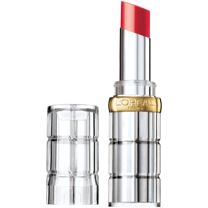 L'Oreal Colour Riche Shine Lipstick, Enamel Red 0.1 oz L'Oreal Paris