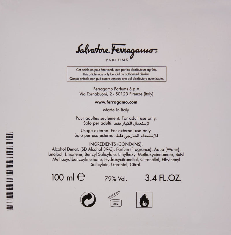 Salvatore Ferragamo Incanto Bloom Eau De Toilette Spray for Women, 3.4 Ounce(Packaging may Vary) Sálvatore Ferrágamo