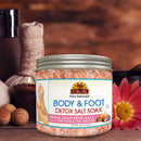 Okay Himalayan Pink Salt Foot Soak With & Tea Tree Oil, lavender, 20 Ounce Okay