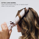 T3 SinglePass Curl X Extra-Long Barrel 1", 1.25", 1.5" Curling Iron with 9 Heat Settings and Ceramic Barrel for Fast Styling and Lasting Results on All Hair Types Infinity Warehouse