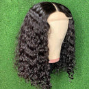 Human Hair Wigs Short Bob Wigs 4x4 Lace Closure Wigs Brazilian Curly Deep Wave Lace Front Wigs Human Hair 10 Inch Vshow Bob Wigs for Black Women 150% Density Pre Plucked with Baby Hair（10 Inch) V SHOW