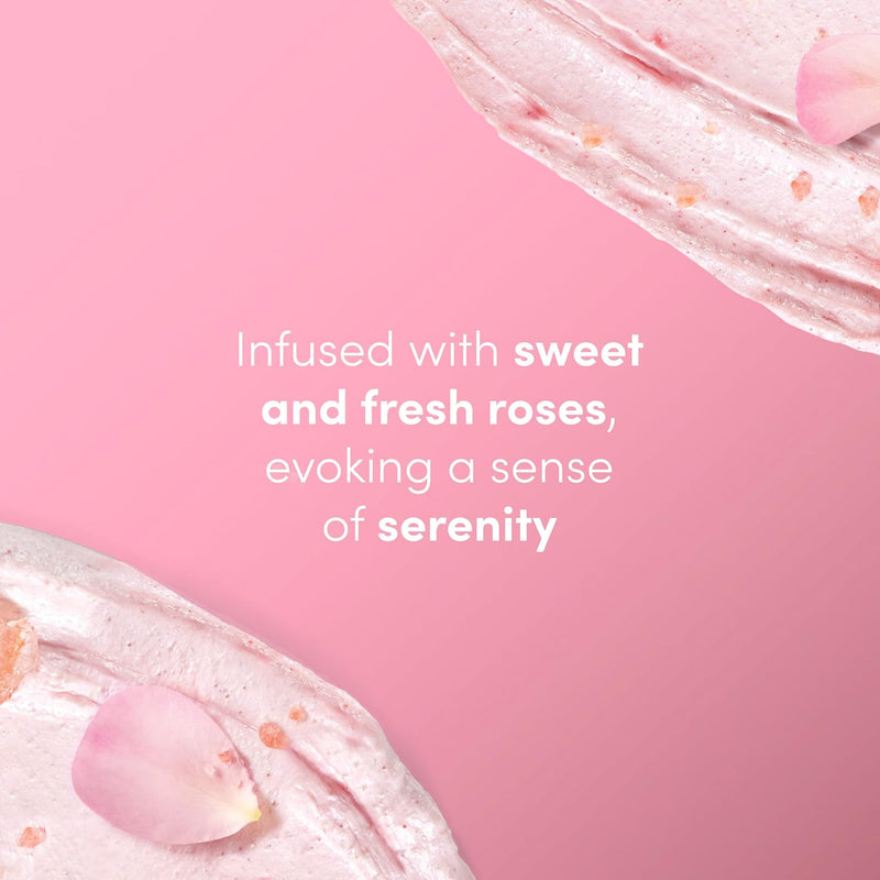 Dove Himalayan & Rose Body Scrub Exfoliates and Deeply Nourishes for Smooth, Radiant Skin 15oz Infinity Warehouse