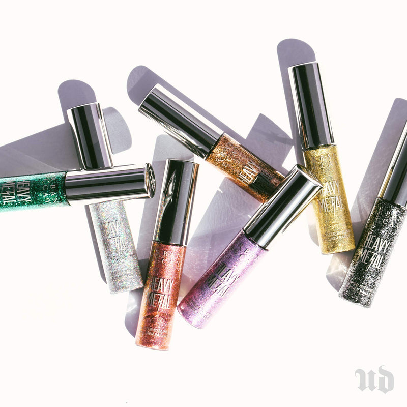 Urban Decay Heavy Metal Glitter Eyeliner, Disco Daydream - Silver Holographic Glitter - Water-Based Formula - Long-Lasting, Buildable, Quick Drying URBAN DECAY