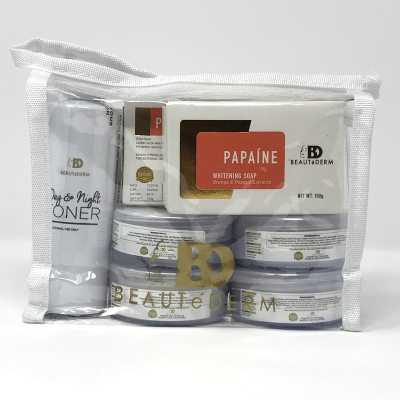 Beautederm Best Skincare Anti Aging Beauty Set | Restoration skin treatment suppleness for healthy, dewy and rosy look (PREMIUM SET) Beautederm