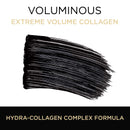 L'Oreal Paris Voluminous Extra Volume Collagen Washable Mascara, Black, 1 Tube L'Oreal Paris