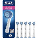 Oral-B Sensitive Replacement Electric Toothbrush Heads, 5 Count, Packaging may Vary Oral-B