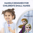 Oral-B Pro-Health Jr. Battery Powered Kid's Toothbrush Featuring Disney's Frozen, Soft, 1 ct & Disney Princess Power Kid's Toothbrush 1 Count Characters May Vary Oral-B