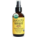 PURA D’OR Organic Golden Jojoba Oil (4oz / 118mL) USDA Certified Premium Grade 100% Pure Natural Moisturizer: Cold Pressed, Unrefined, Hexane-Free Base Carrier Oil for DIY Skin Care, Hair, Face & Nai PURA D'OR