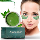 MASHELE Korean 60pcs Aloe Vera Collagen Under Eye Gel Patches Mask, Treatment for Puffy Eyes, Dark Circles, Anti Wrinkle Pads, Moisturizing for Women and Men (60pcs patches aloe vera) MASHELE