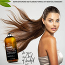 Botanic Hearth Argan Shampoo, Hydrating & Volumizing, Sulfate & Paraben Free, All Hair Types & Color Treated Hair, Men and Women 16 fl oz Botanic Hearth Store