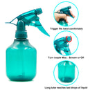 Youngever 6 Pack Empty Plastic Spray Bottles, Spray Bottles for Hair and Cleaning Solutions, 3 Assorted Colors (12 Ounce) Youngever