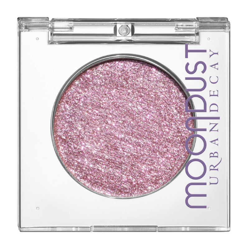 Urban Decay 24/7 Moondust Eyeshadow Compact, Glitter Rock - Metallic Pink with Pink 3D Sparkle - Maximum Glitter & Velvety Shimmer URBAN DECAY