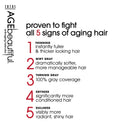 AGEbeautiful Root Touch-Up Spray Temporary Hair Color, Cover Up Gray Concealer, Light Brown AGE beautiful