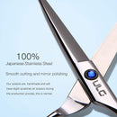 Hair Cutting Scissors Shears Professional Barber ULG 6.5 inch Hairdressing Regular Scissor Salon Razor Edge Hair Cutting Shear Japanese Stainless Steel with Detachable Finger Inserts ULG