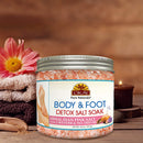 Okay Himalayan Pink Salt Foot Soak With & Tea Tree Oil, lavender, 20 Ounce Okay