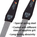 3 Swords Germany - SAPPHIRE NAIL FILE 2 PIECES with 1 PIECE 3-way nail buffer – NAIL CARE MADE IN GERMANY 3 Swords Germany