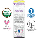 Vegan Mia Organics - Clarity Brightening & Balancing Concentrated Face Oil Serum - with Black Seed Oil, Jojoba Oil, Green Tea, Neem, Maracuja, Rosehip Seed Oil and More Facial Oils - Reveal Visibly Clearer, Smoother, More Radiant Skin Naturally, 0.5 fl oz Vegan Mia