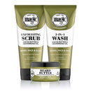 Softsheen-Carson Magic Men's Grooming Beard Butter and Conditioner with Cedarwood Oil and Cocoa Butter, Moisturizing Beard Care with No Drying Alcohol, 3.5 oz SoftSheen-Carson