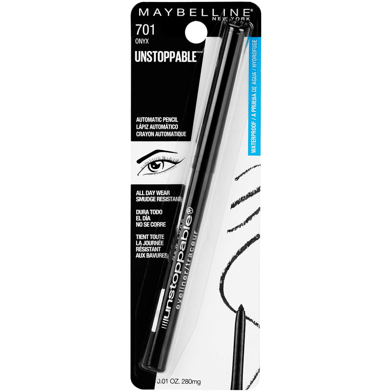 Maybelline Unstoppable Eyeliner, Onyx, 0.01 oz. Maybelline New York