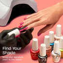 OPI GelColor LED Cure Gel Nail Polish | Pink & Purple Shades | Salon-Quality Shine, Long-Lasting Wear | Easily Soak Off Removal | Vegan & HEMA Free | 0.5 Fl Oz Infinity Warehouse