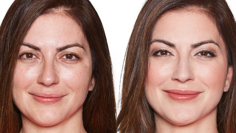 MagicMinerals Deluxe AirBrush Foundation Set by Jerome Alexander, 5 Piece Spray Foundation Kit, Medium Jerome Alexander