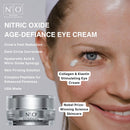 N1O1 Age-Defiance Eye Cream - Day & Night Moisturizer with Nitric Oxide, Hyaluronic Acid, Complex Peptides, Ceramides - Hydrating Eye Cream for Dark Circles, Wrinkles, Fine Lines, Puffiness - 0.5 oz. Infinity Warehouse