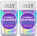 OLLY Combat Cravings, Metabolism & Energy Support Supplement,1000 mcg Chromium, Green Tea, Goji Berry, Ginger - 30 Count (Pack of 2) Infinity Warehouse