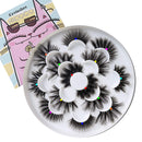 25mm Lashes Mink 7 Pairs Faux Mink Eyelashes Dramatic Long False eyelashes HICOCU Store