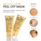 AZURE 24K Gold Luxury Firming Peel Off Mask – Lifting, Illuminating & Revitalizing | Removes Blackheads, Dirt & Oils | Reduces Wrinkles, Fine Lines & Acne Scars | Made in Korea - 150 mL Azure Cosmetics
