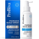 ProBliva Psoriasis Scalp Spray – Scalp Treatment for Psoriasis, Dandruff & Seborrheic Dermatitis – On-Demand Itch Relief – Helps Reduce Flaking & Dryness – Lightweight & Non-Greasy (4 fl oz) Infinity Warehouse