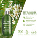 Roycederm Tea Tree Antifungal Scalp Care Set – Pre-Shampoo Scrub + Tea Tree Antifungal Shampoo + Hydrating Conditioner – Itchy & Dry Scalp Relief, Dandruff & Folliculitis Treatment Infinity Warehouse