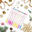 i-Laesh 50 Pcs Lash Brush Eyelash Brushes for Eyelash Extensions Spoolies Cleaning Mascara Wands Tube Diamond Disposable Makeup Tool Applicator Set Sanitary Extension Supplies (Assorted Color) i-laesh