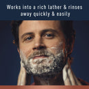 King C. Gillette Beard Wash, Mens Face Wash, 11 oz, Infused with Argan Oil and Avocado Oil to Cleanse Hair and Skin King C. Gillette