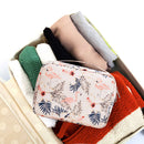 Hanging Travel Toiletry Bag Cosmetic Make up Organizer for Women and Girls Waterproof (Beige Bird) Narwey
