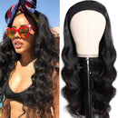UNice Body Wave Headband Human Hair Wig for Black Women Brazilian Remy Hair Glueless Non Lace Front Wig Wear and Go 150% Density 22inch UNICE Store