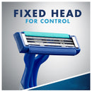 Gillette Sensor3 Simple Men’s Disposable Razors, 8 Count Gillette