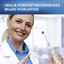 Oral-B Rechargeable Electric Toothbrush with Artificial Intelligence(Replacement Brush Head/Travel Case), White, 1 Count Oral-B Store
