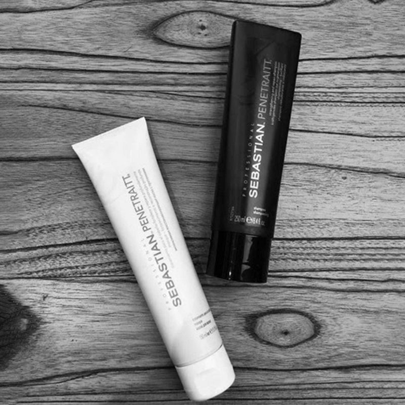 Sebastian Penetraitt Strenghtening and Repair Shampoo (33.8oz) and Conditioner (33.8oz) Liter Set martinandmark.com