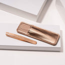 Tweezerman Rose Gold Mini Slant Tweezer with Case Tweezerman