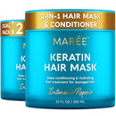 MAREE Purple Deep Conditioning Hair Mask for Damaged Hair & Blonde Toner Infinity Warehouse