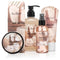 Bath Spa Gift Sets - Luxury Basket With Coconut & Vanilla - Spa Kit Includes Wash, Bubble Bath, Lotion, Bath Salts, Body Scrub, Body Spray, Shower Puff, Bathbombs, Soap and Towel